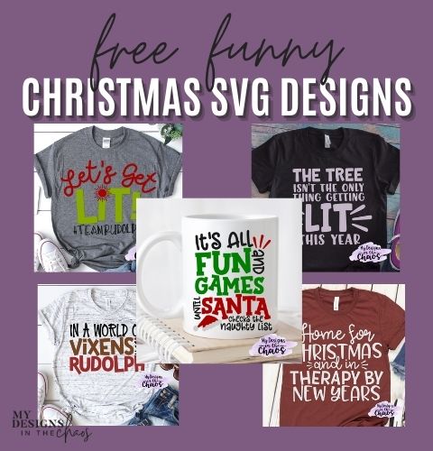 free funny christmas svg