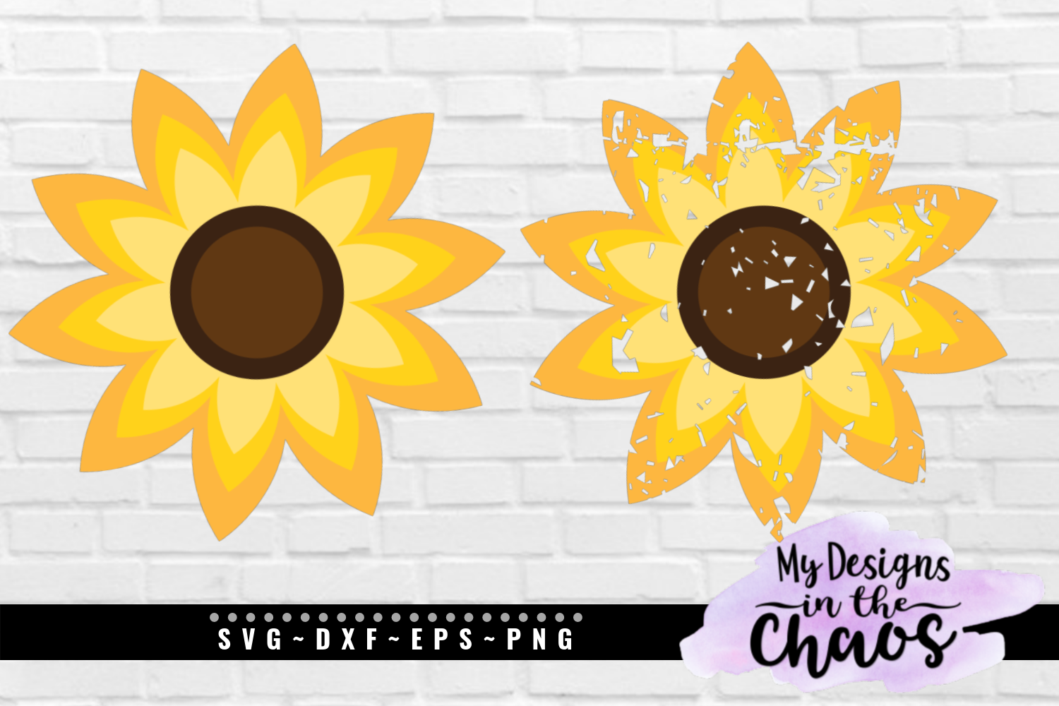 Download Free Sunflower SVG - My Designs In the Chaos