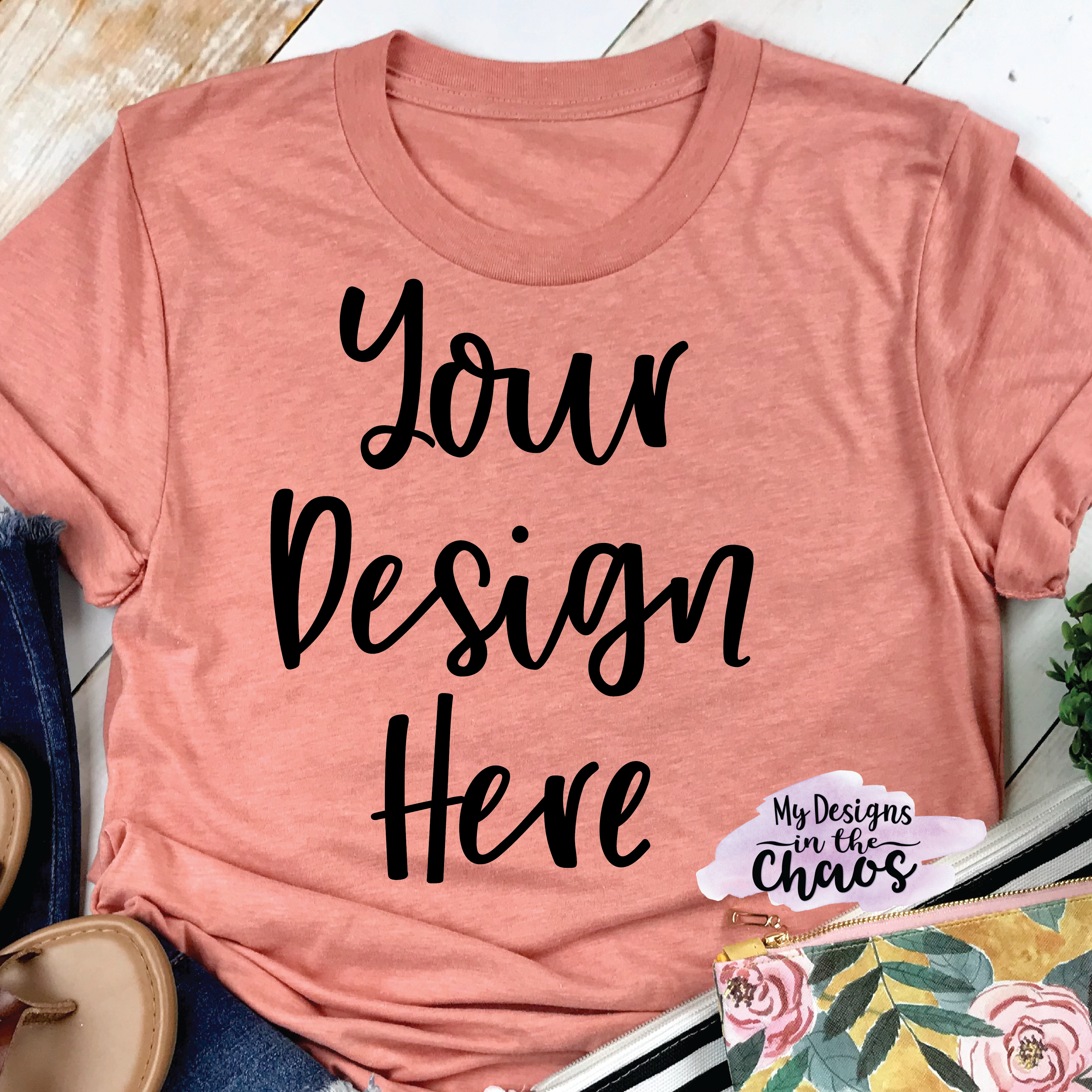 Download Soft Pink Shirt Mock Up - My Designs In the Chaos