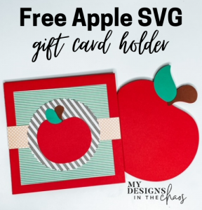 Download Easy Apple Svg Free Gift Card Holder My Designs In The Chaos