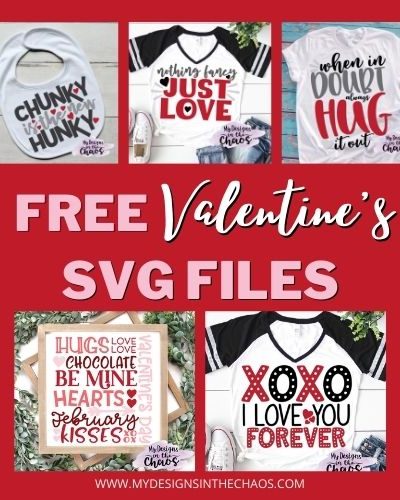 free valentine's SVG files