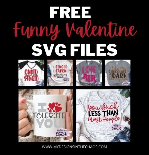 funny valentine svg files